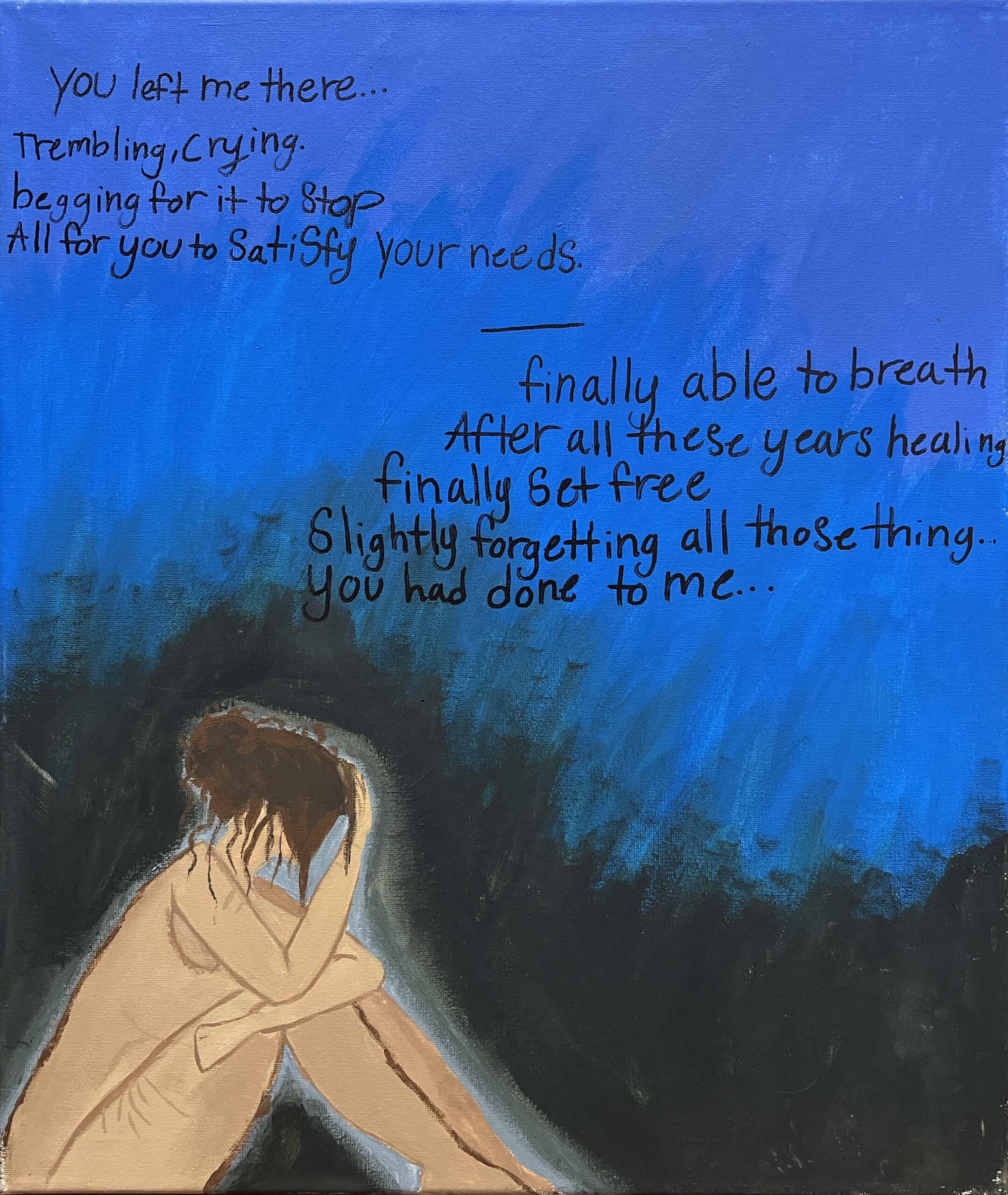 1st Place: Vivian Pimentel, 8th Grade, “The Way You Made Me Feel”